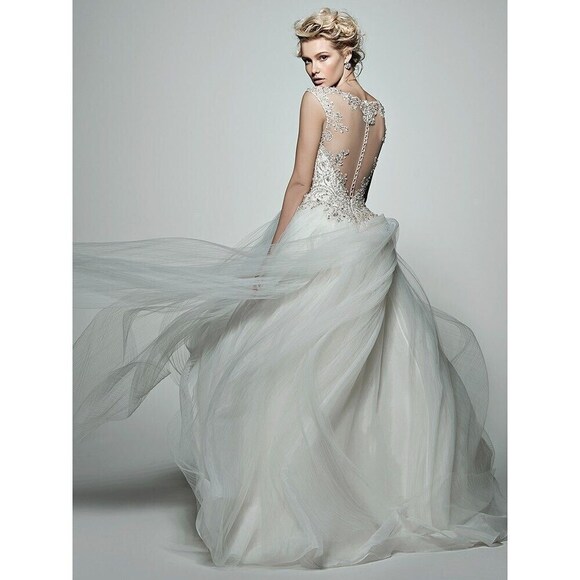 Maggie Sottero Wedding Gown 6SW260 Monaco - Picture 4 of 8